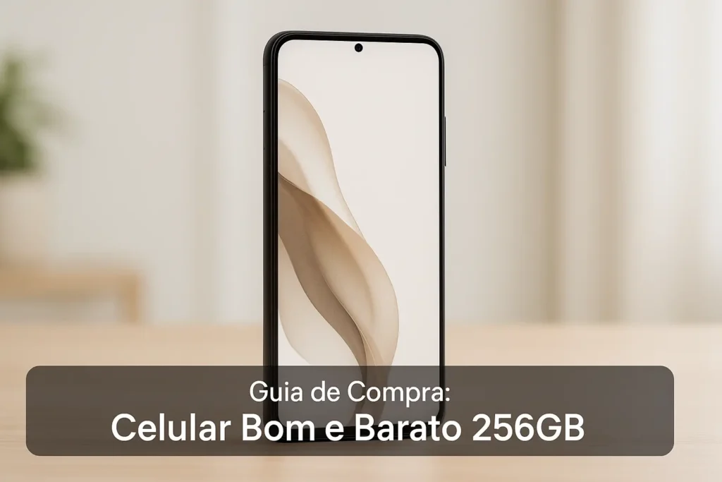 Ofertas relâmpago: 5 celulares 256GB por até R$1.200