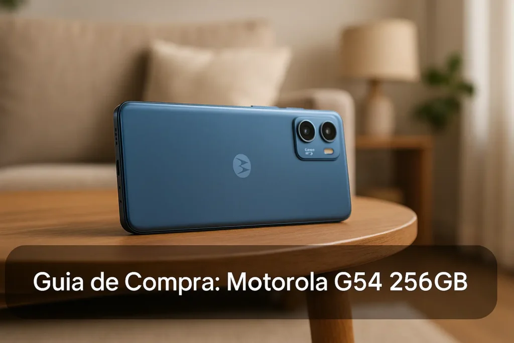 Custo-benefício: 5 Motorola G54 256GB em 2025