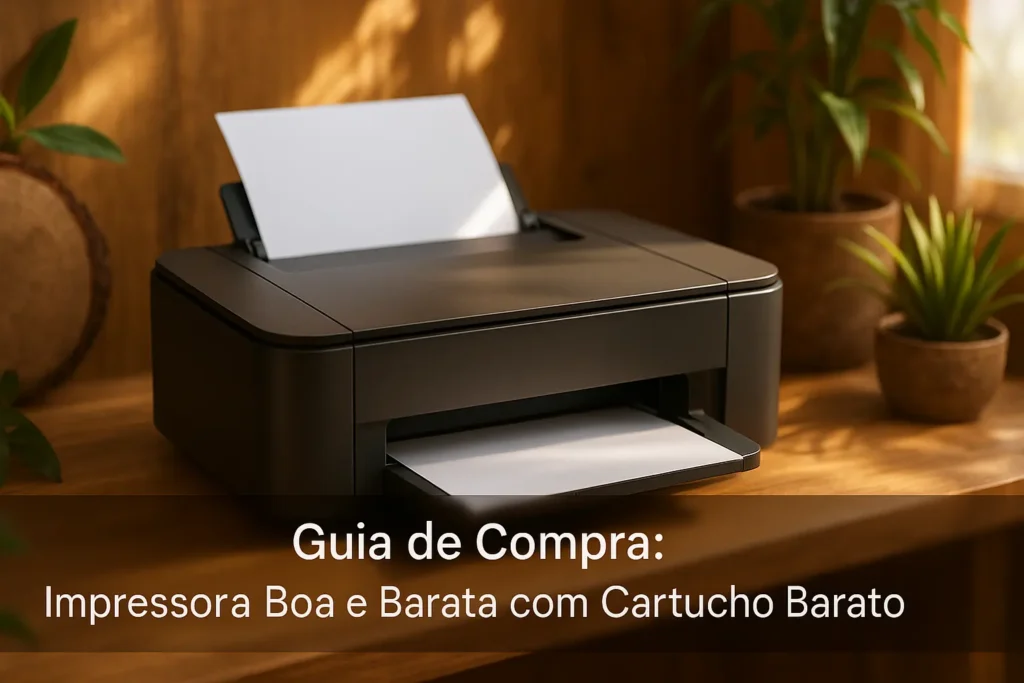 Economize: 5 impressoras boas com cartucho barato