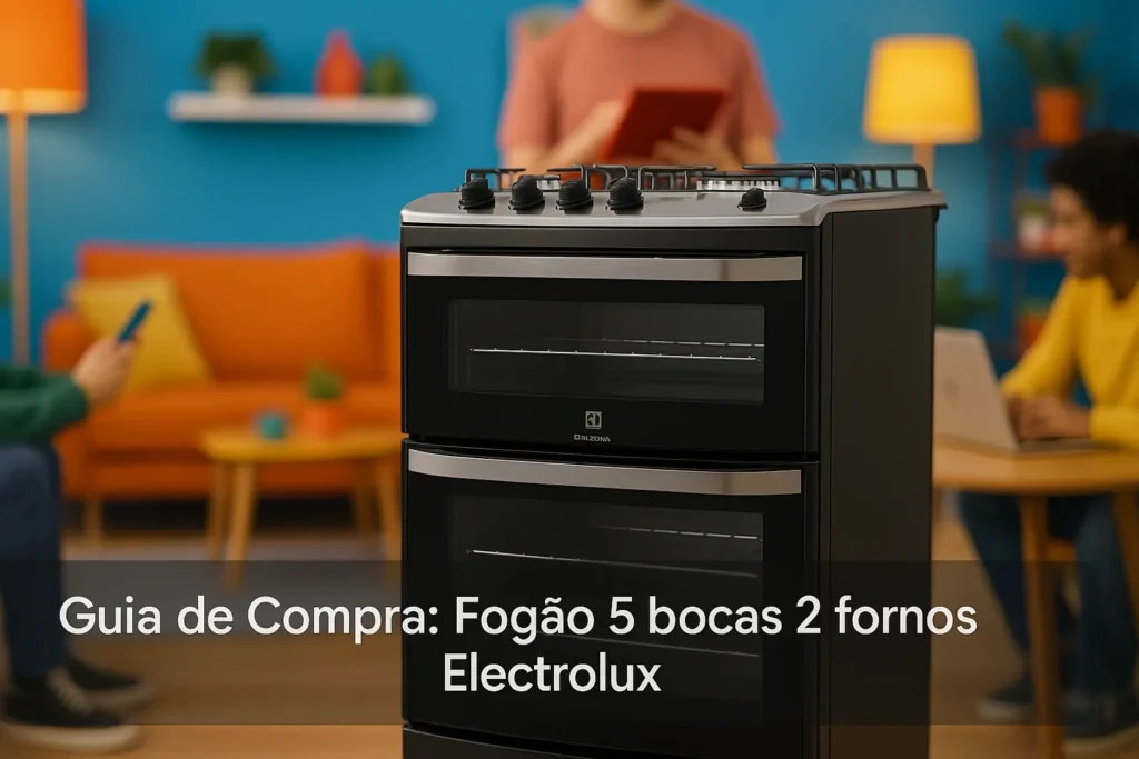 Top 5 Fogões Electrolux 5 Bocas com 2 Fornos