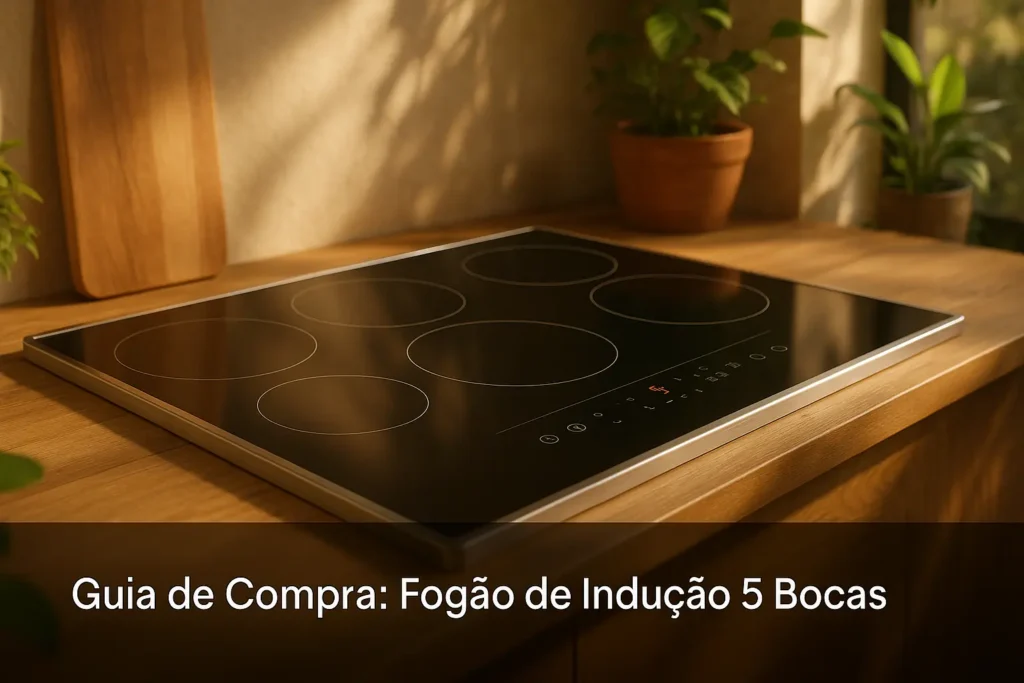 5 Melhores Fogões de Indução 5 Bocas Potentes