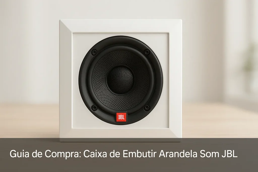 5 Melhores Caixa de Embutir Arandela Som JBL para Home Theater