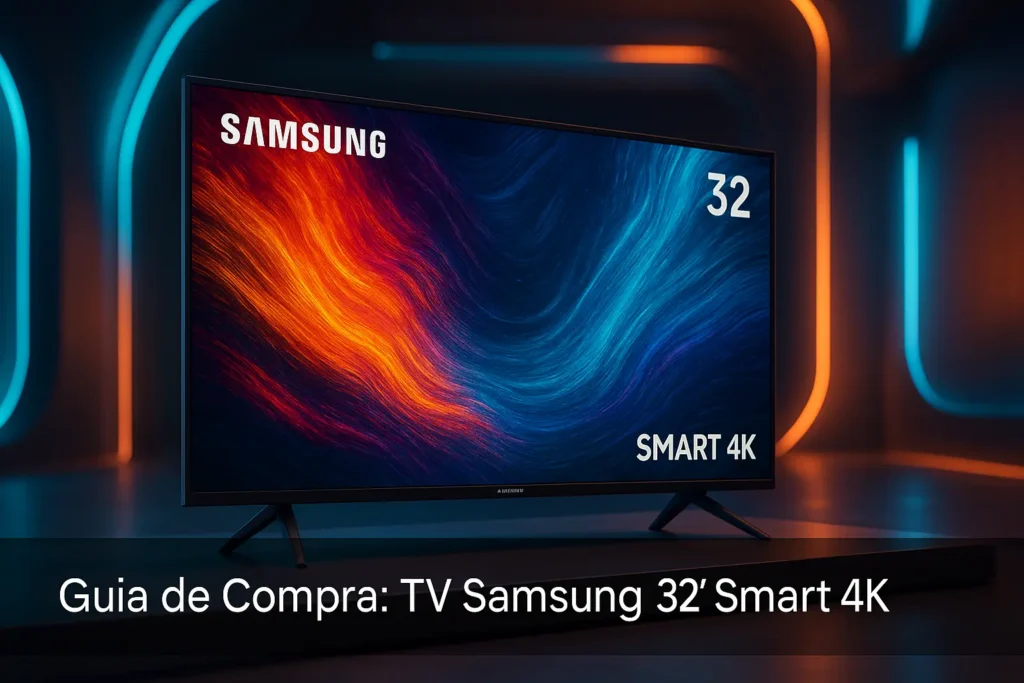 As 5 Melhores TV Samsung 32 Smart 4K em 2025