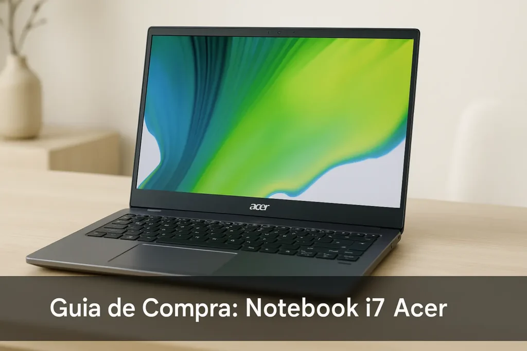 Potência e Velocidade: 5 Melhores Notebook i7 Acer em 2025