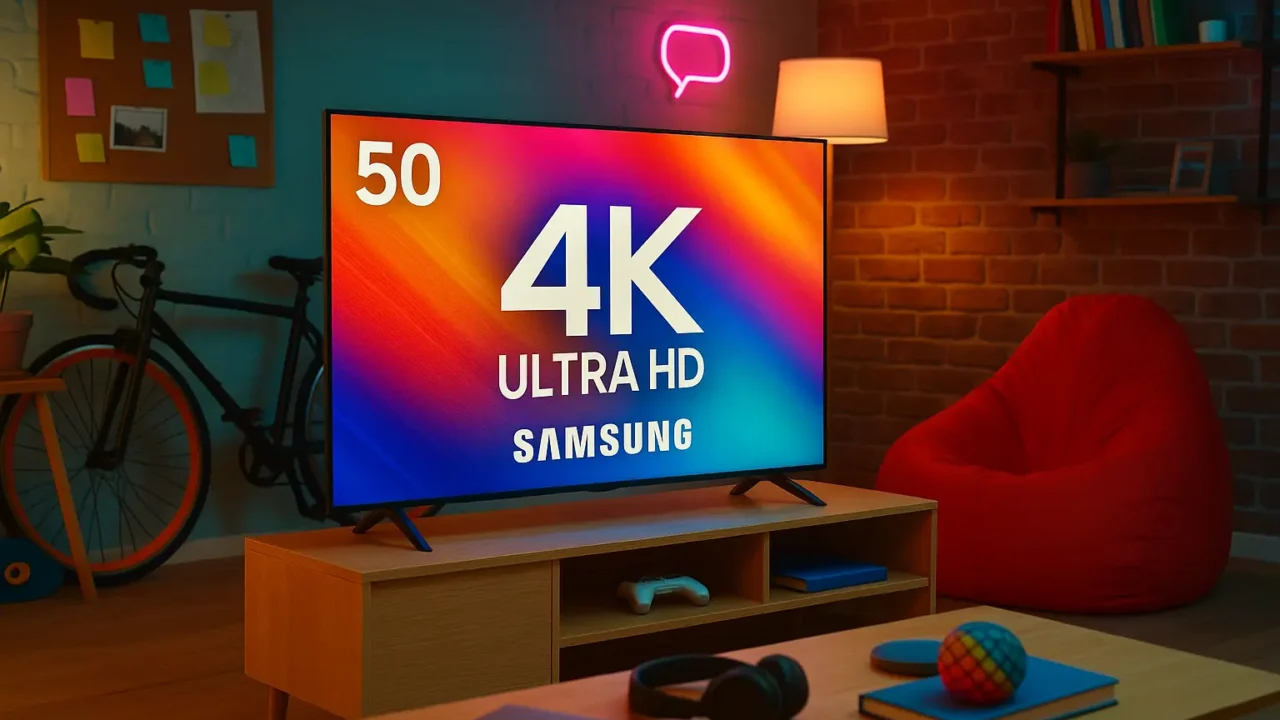 Top 6 Smart TV 50 4K Ultra HD Samsung com câmera profissional em 2025