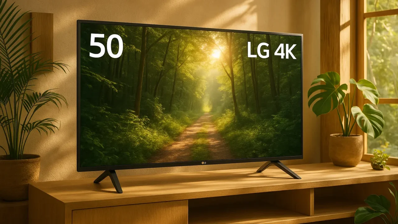 Nota máxima ★5: 6 TV 50 LG 4K aprovadas pelos usuários em 2025