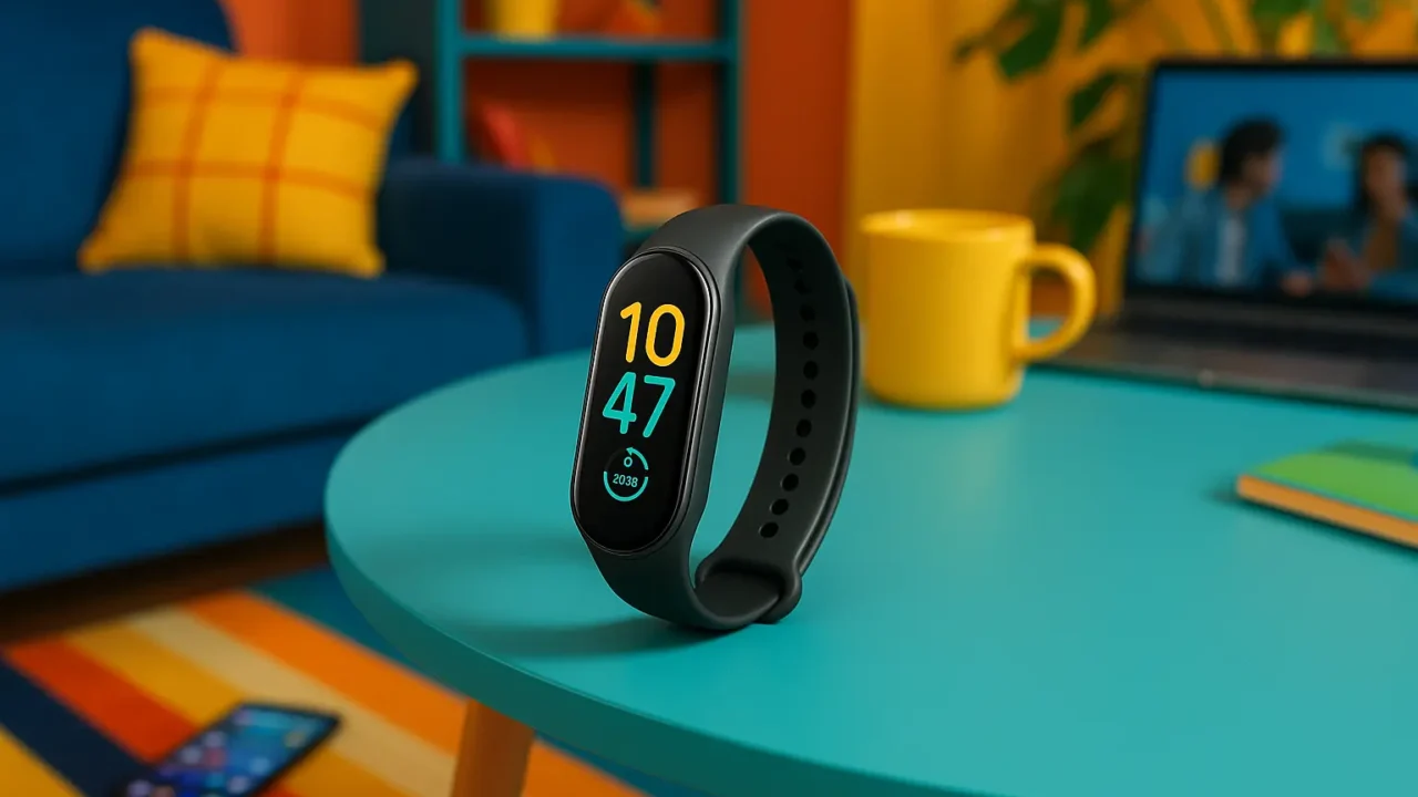 6 Xiaomi mi band 9 com atualização Android garantida em 2025
