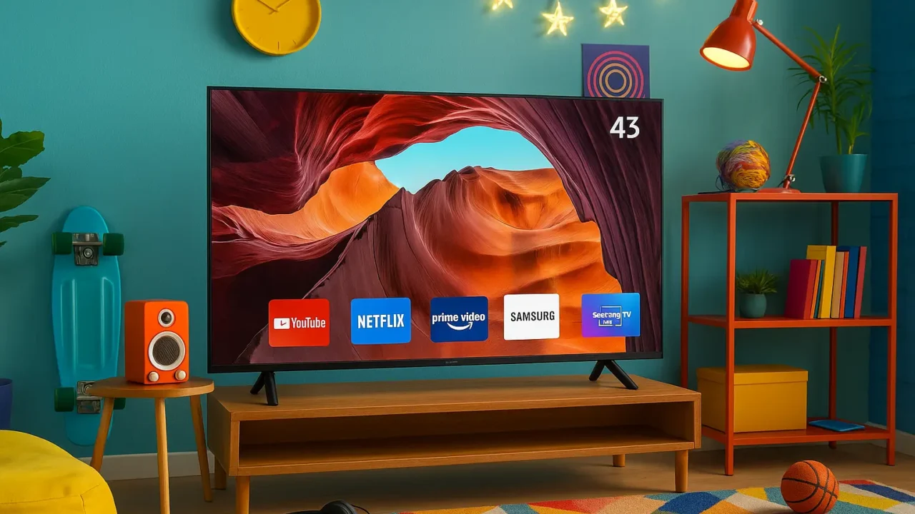 Garantia estendida: 6 Samsung Smart TV 43 com suporte VIP