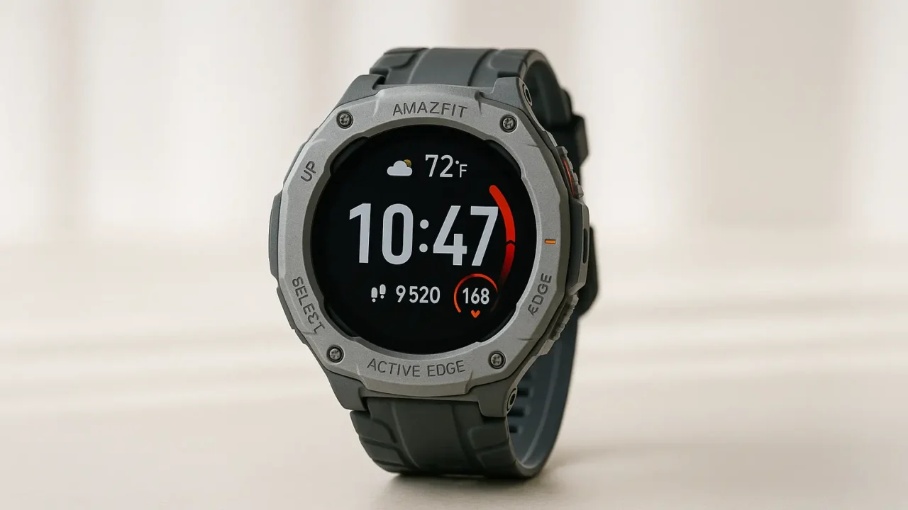 Som imersivo: 6 Active Edge Amazfit com áudio de qualidade
