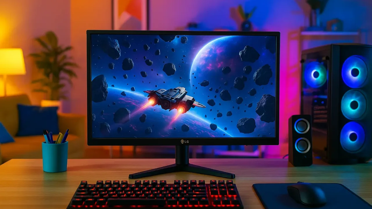 Guia de Compra: 6 Monitores para Viagem 2025 — LG 24MS500