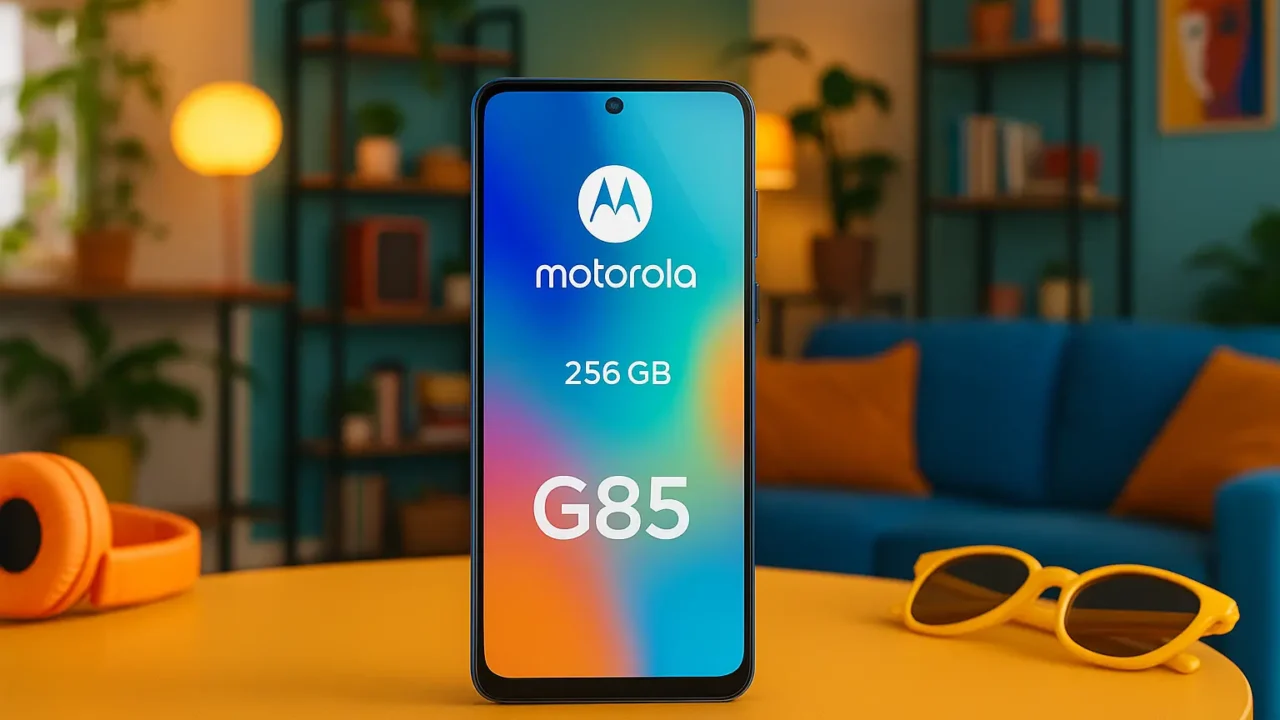 Promoção relâmpago: 6 celular Motorola 256GB G85 até R$2.799