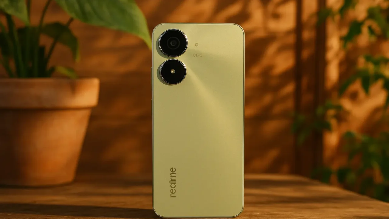 Tela infinita: 6 C75x Realme com display premium