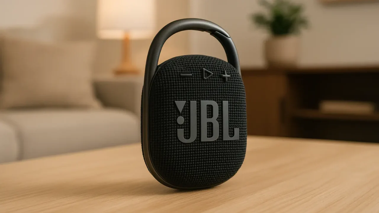 Tela infinita: 3 alto-falantes JBL com display premium
