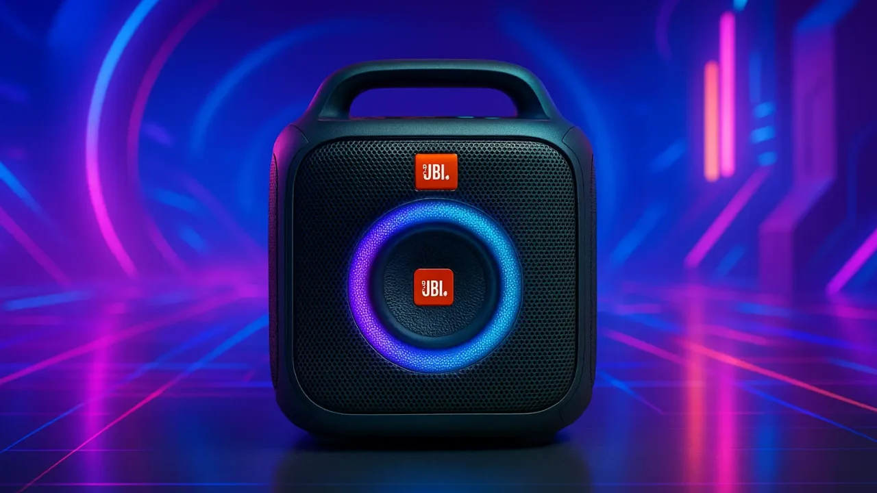 6 caixas de som JBL PartyBox Encore Essential com bateria duradoura