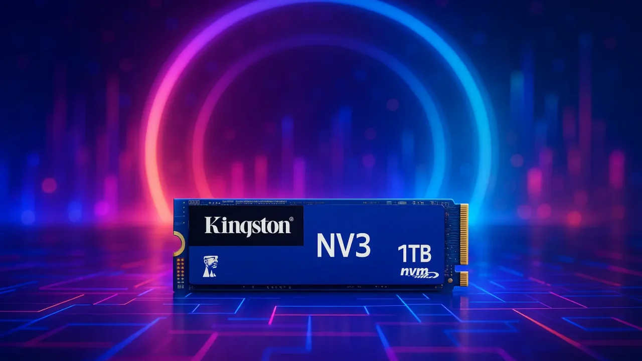 6 SSDs Kingston NV3 1TB prontos para viagem com bateria duradoura