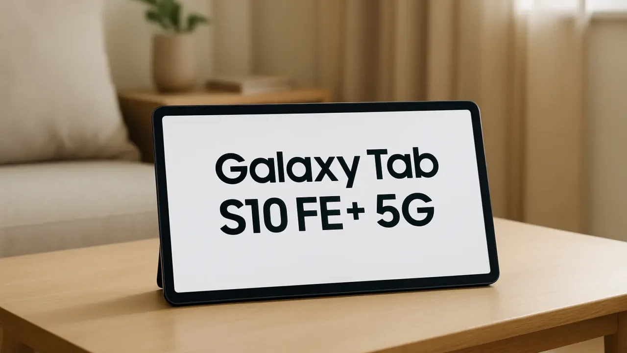 Promoção relâmpago: 6 Galaxy Tab S10 FE Plus 5G até R$3.799