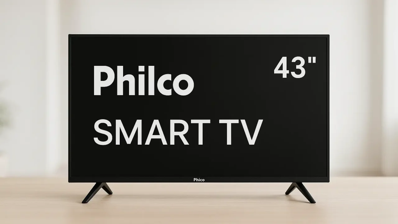 Design premium: 6 TV Philco Smart 43 por preço justo