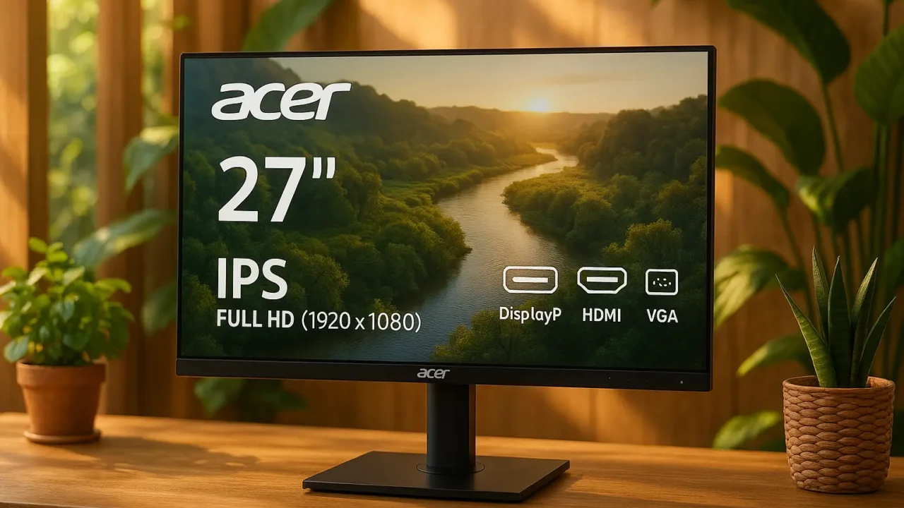 Descontos de até 56%: 3 monitores Acer em oferta especial