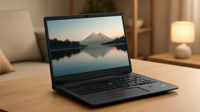 Som imersivo: 6 Notebooks Lenovo ThinkPad E14 com áudio de qualidade