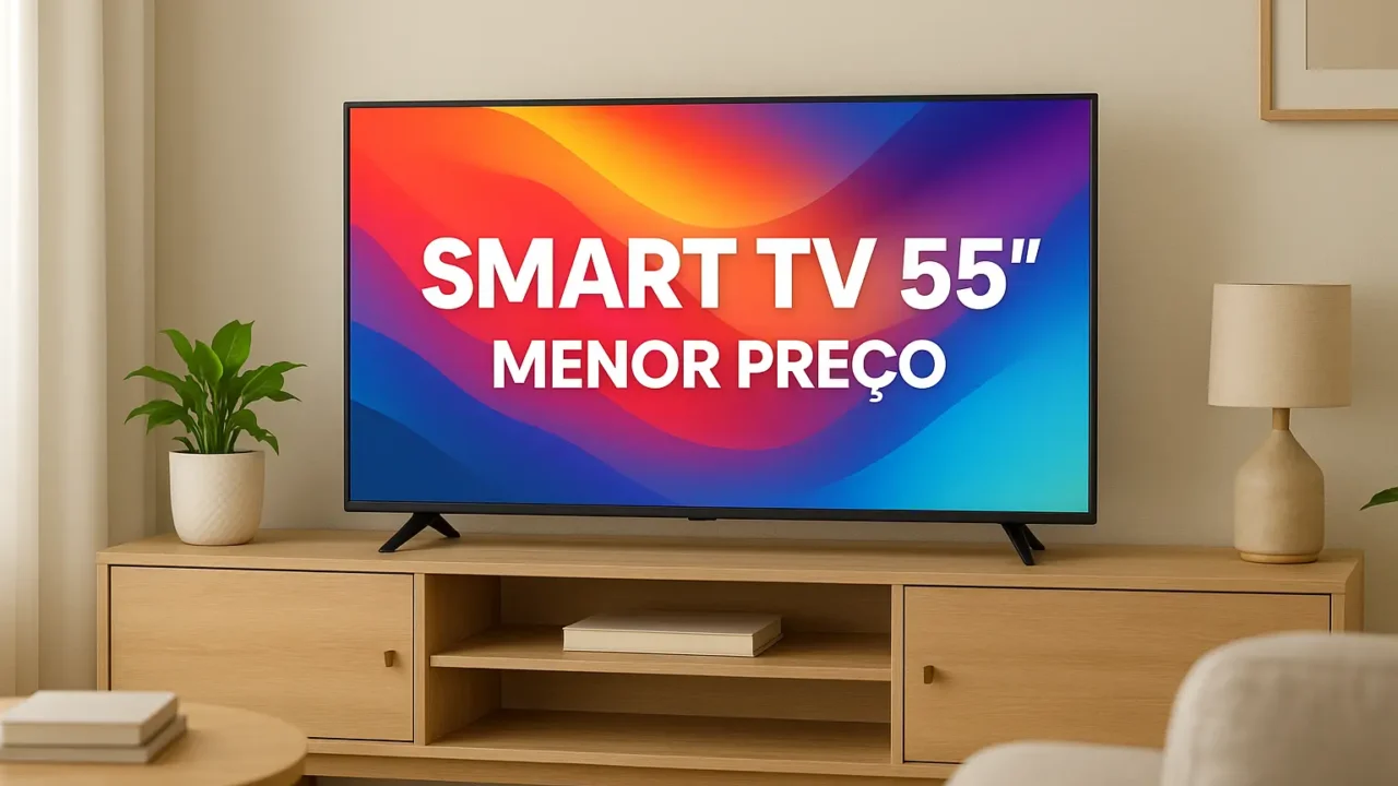 Smart TV 55" LG, Hisense e Toshiba: Barato e Confiável para Qualquer Bolso