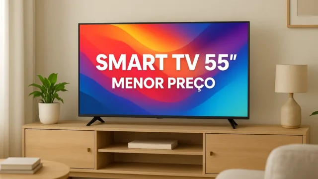 Smart TV 55" LG, Hisense e Toshiba: Barato e Confiável para Qualquer Bolso
