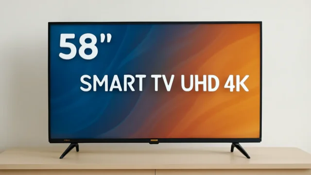 6 Smart TVs LED 58" UHD 4K com Ótima Qualidade de Imagem
