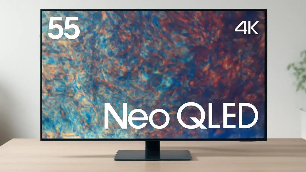6 Melhores TVs NEO QLED 55" Samsung Compactas e Eficientes