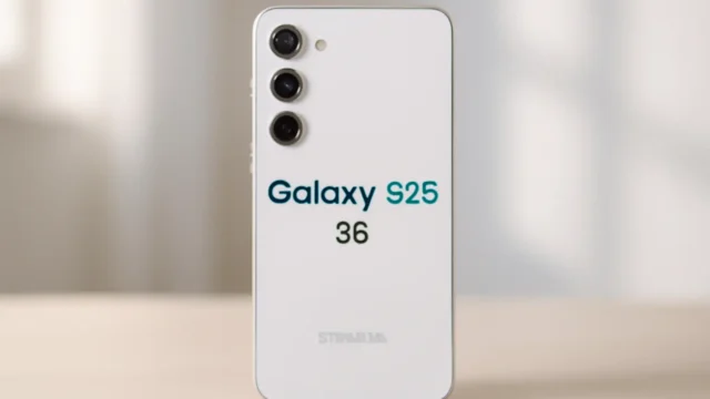 Som imersivo: 6 Samsung Galaxy S25 5G com áudio de qualidade