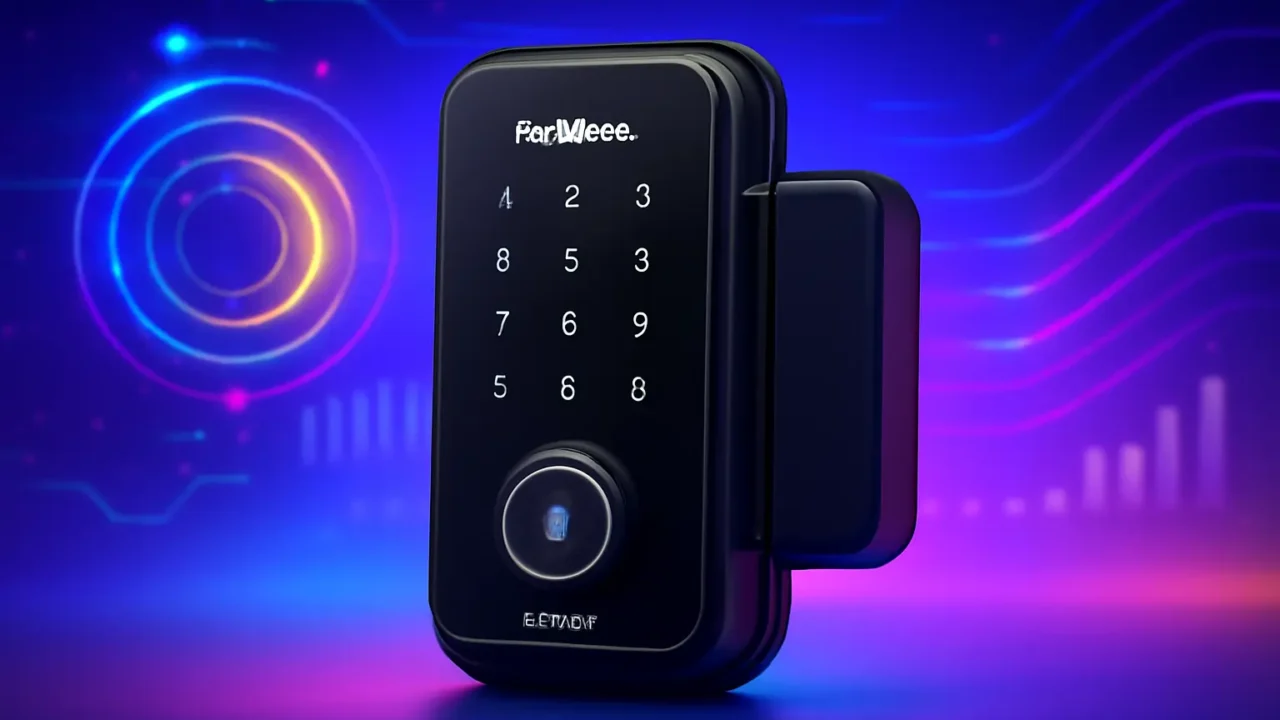 Autonomia top: 3 Fechaduras Inteligentes de Sobrepor com Carregamento Rápido