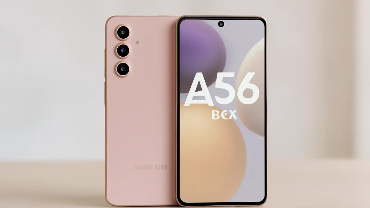 Design premium: 3 Smartphones Samsung Galaxy A56 5G por preço justo