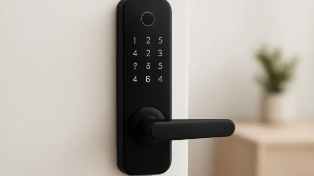 Melhor Fechadura Eletrônica Digital Biométrica Kuanttum com Segurança Avançada