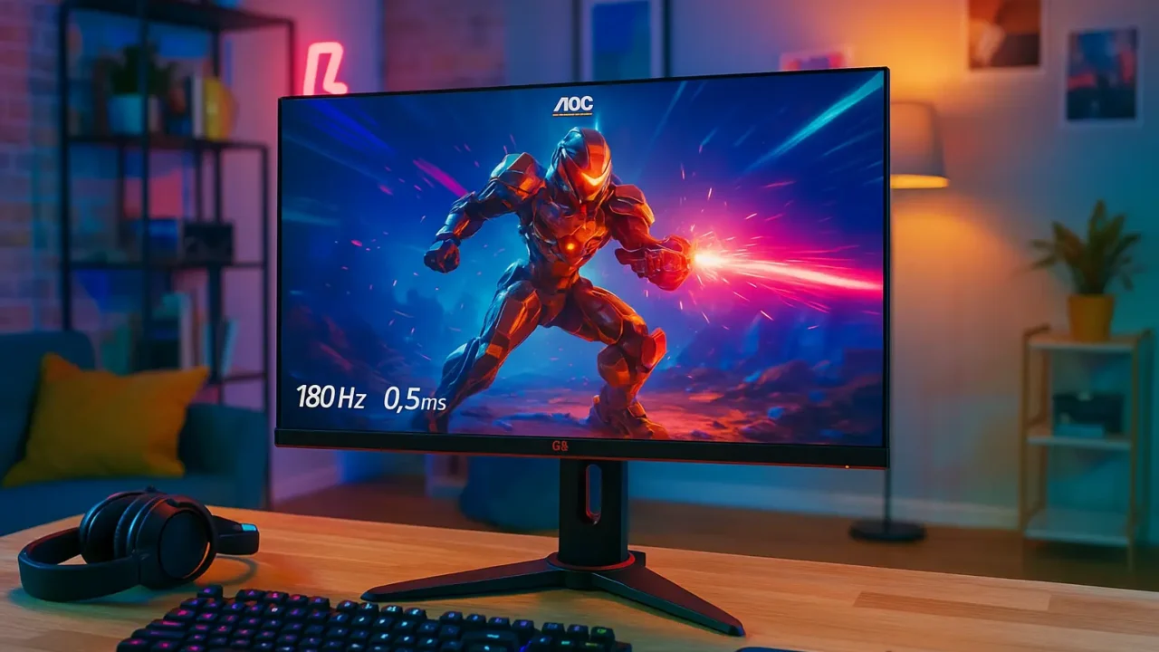 3 melhores monitores AOC perfeitos para gamers
