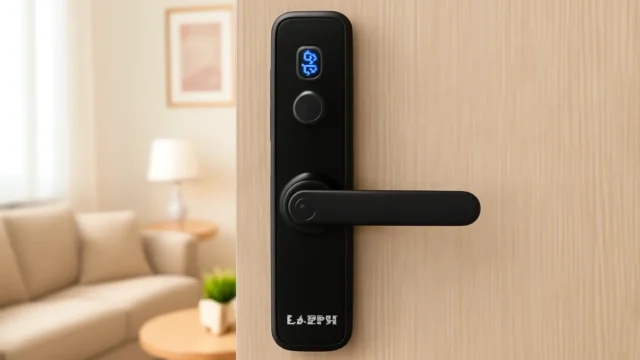 Fotografia noturna: 3 Fechaduras Eletronicas Digitais Biométricas Kuanttum Kappa que brilham no escuro