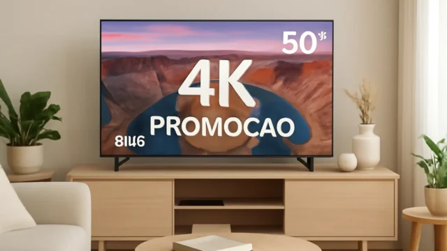 Design premium: 6 TVs LG 50 polegadas 4K por preço justo