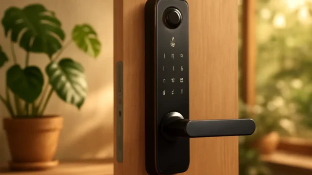 Tela infinita: 3 Fechaduras Eletrônico Digital Biométrica Com Câmera Wifi com display premium