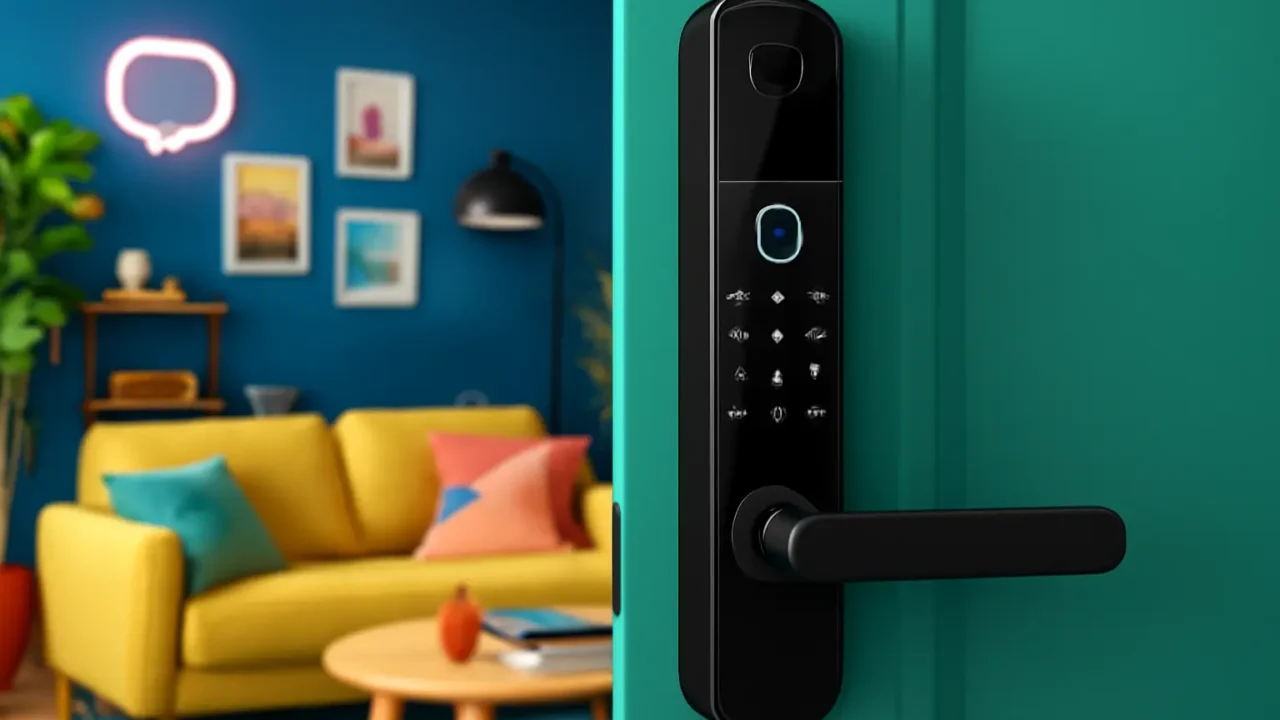 3 Fechaduras Eletrônicas Digitais com Câmera Wifi e Controle pelo App Tuya