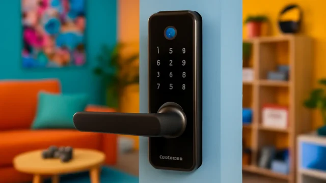 3 Fechaduras Eletrônicas Biométricas Kuanttum com Android Garantido