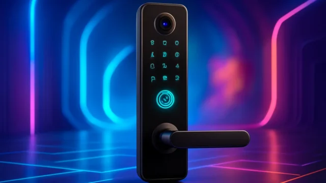 3 Fechaduras Eletrônico Digital Biométrica Com Câmera Wifi para Segurança Avançada