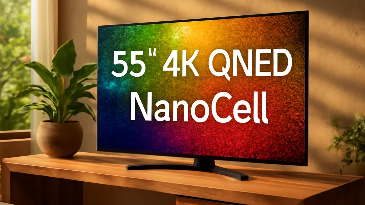 6 Melhores Smart TVs 55" 4K QNED LG com Entrega Rápida