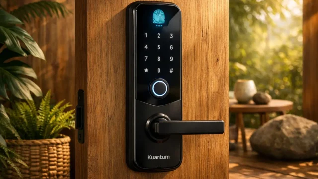 Desconto exclusivo: 3 fechaduras digitais Kuanttum com ofertas na Amazon