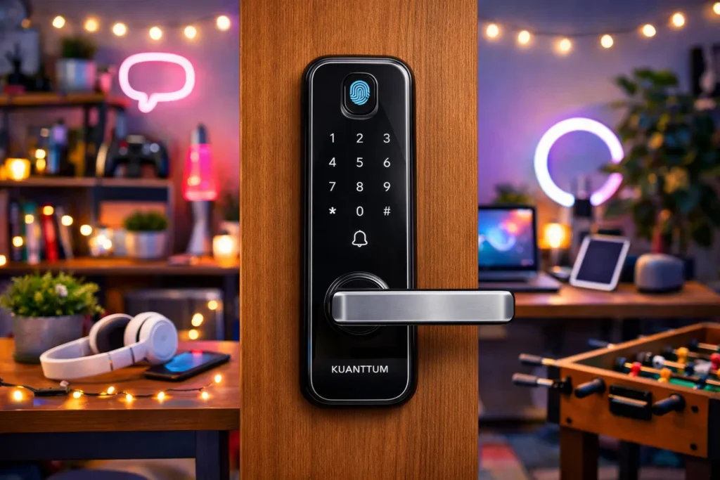 Compactos e poderosos: 3 fechaduras eletrônicas inteligentes Kuanttum
