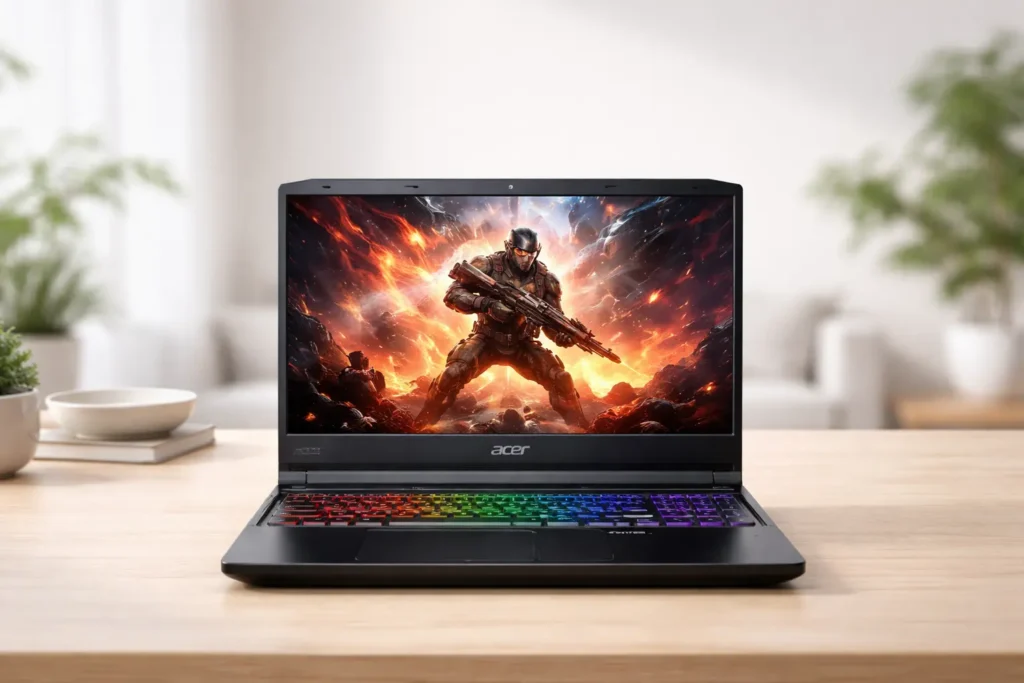 6 Notebooks Acer Nitro 5 prontos para viagem com bateria duradoura