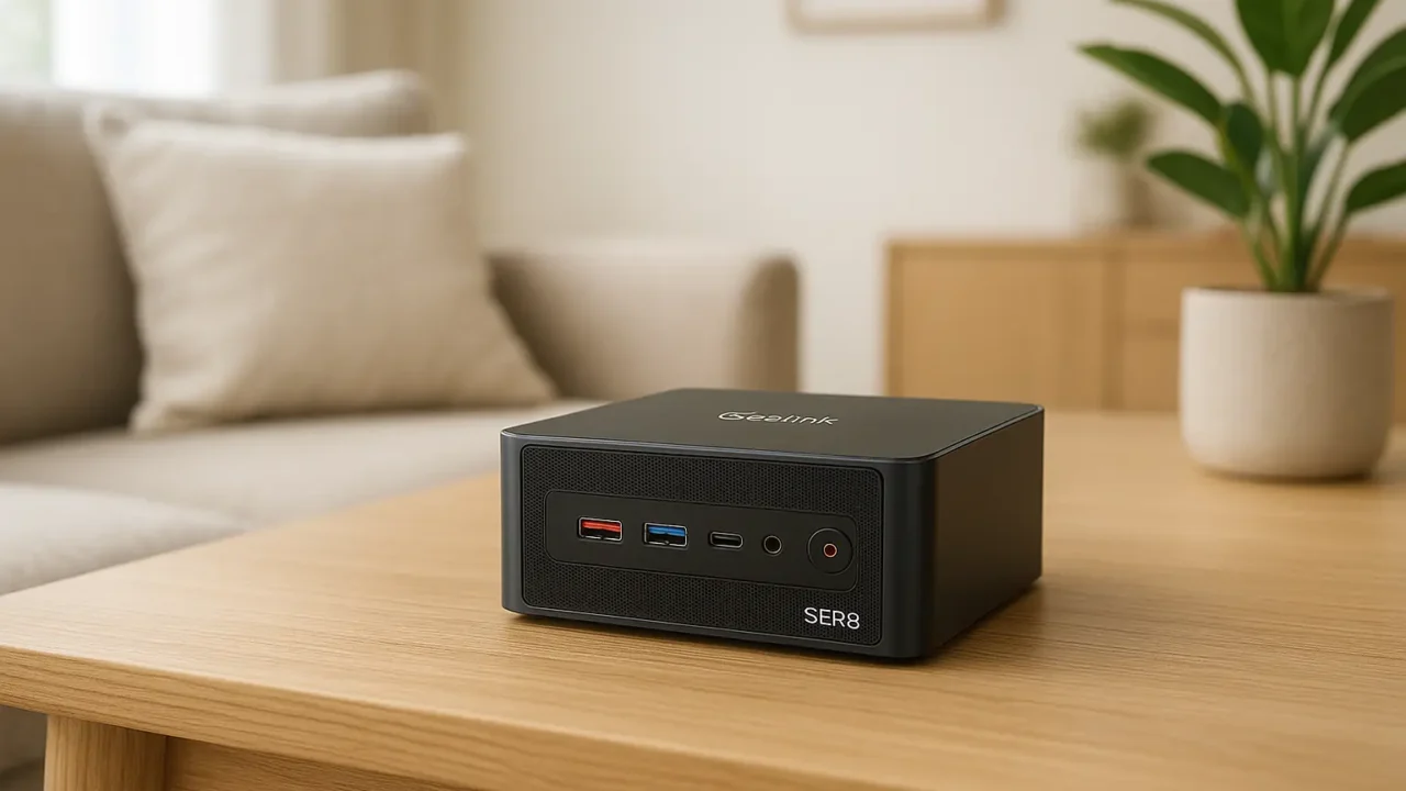 Som imersivo: 6 beelink ser8 mini pc com áudio de qualidade