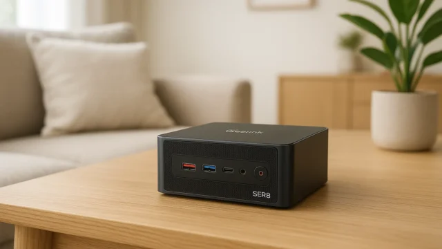 Som imersivo: 6 beelink ser8 mini pc com áudio de qualidade