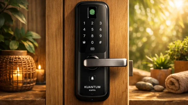 Autonomia top: 3 Fechaduras Eletrônicas Digitais Biométricas com Carregamento Rápido