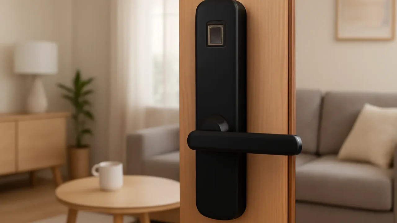 Fechadura Eletronica Digital Biométrica Smart Inteligente Kuanttum Kappa destaque em: 3 modelos para qualquer bolso