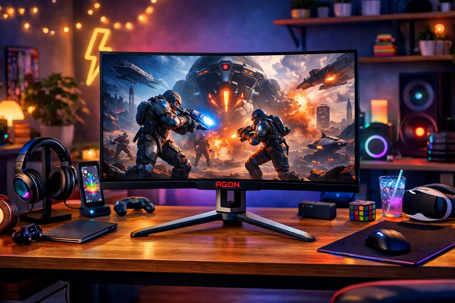 Top 6 Monitores AOC AGON para Gamers em 2025