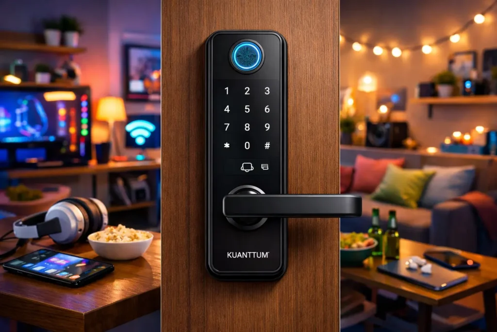 Som imersivo: 3 Fechaduras Eletrônicas Kuanttum com segurança de qualidade