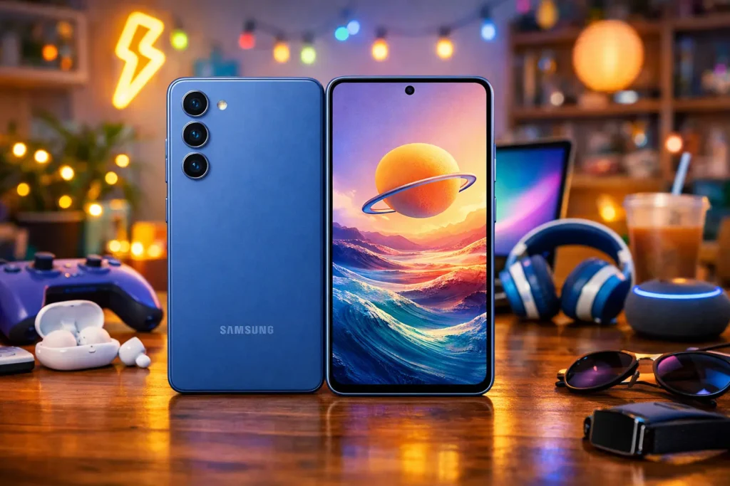 Fotografia noturna: 3 Celulares Samsung Galaxy S25 FE 5G que brilham no escuro