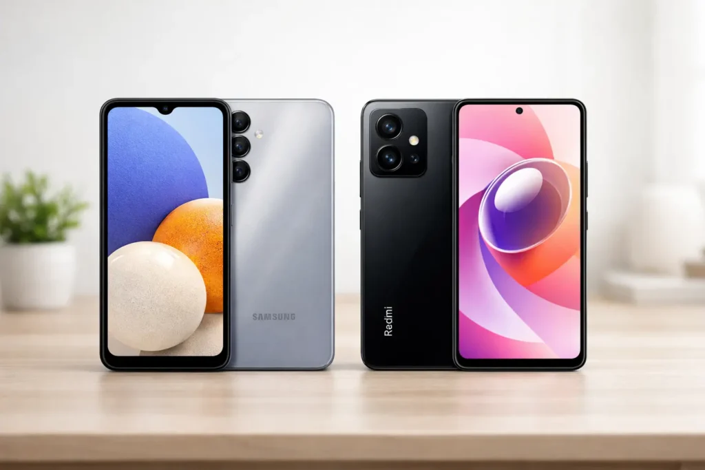 Samsung Galaxy A16 5G vs Xiaomi Redmi Note 14: Desempenho ou Câmera?